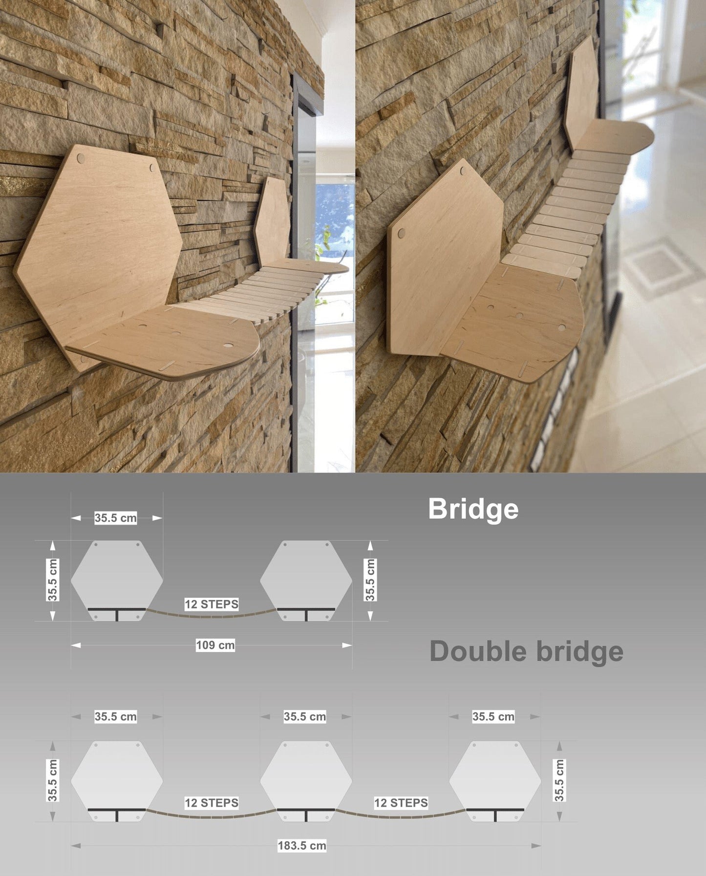 Cat wall shelves Cat tower Cat step Сat furniture Сat wall furniture Cat furniture wall Cat bridge modern Cat steps Cat stairs Cat wall bed