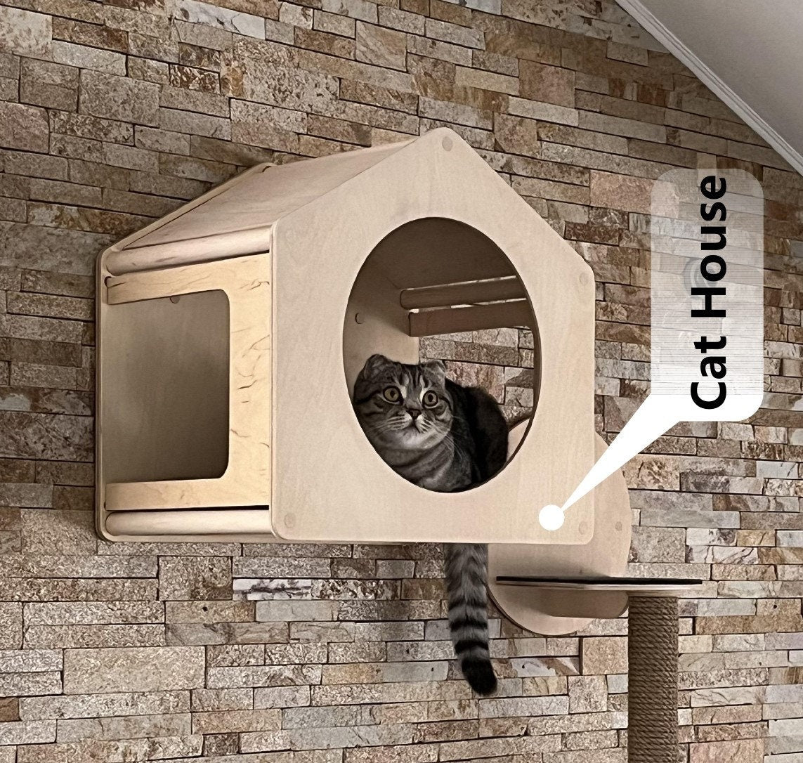 Cat house Cat bed Cat dome Cat bubble shelf Cat highway Cat modern wall furniture Cat wall climber Wall mount cat bed Cat perch Home decor