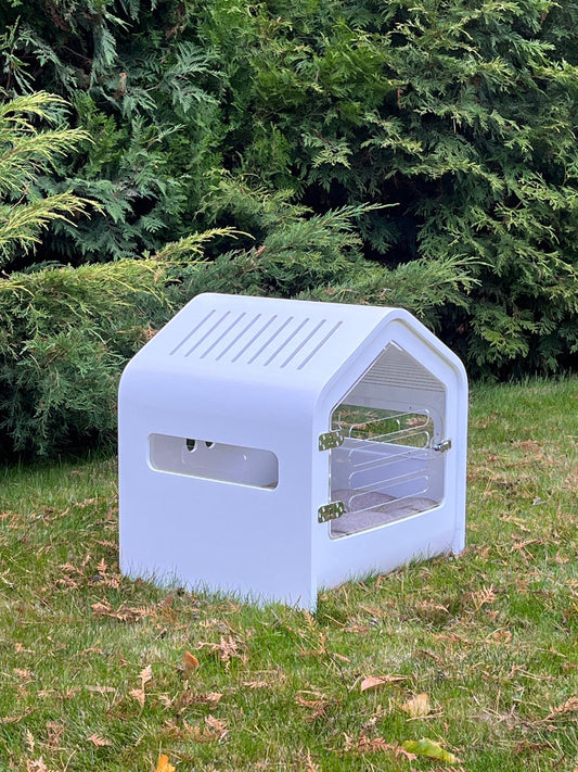 Modern dog house Cat house with acrylic door Dog bed Cat bed Dog furniture Indoor dog house Dog kennel Dog house Dog crate House for dog